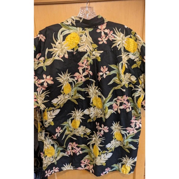 Cooke Street Hawaiian Shirt Print Aloha Beach Luau Short Sleeve XL Button Down - Picture 2 of 3